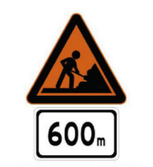 施工點(diǎn)距離標(biāo)志 施工點(diǎn)距離標(biāo)志